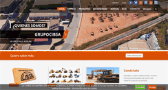 Desktop Screenshot of grupocibsa.com